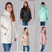 Демисезонные курточки для девочек р.122-152, 140-164