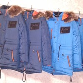 Розпродаж зимова парка,по 500 грн. Розмір 42 . Останні 2 шт,темно синій.