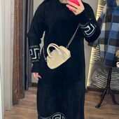 Женские платья альпака оверсайз